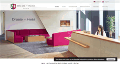 Desktop Screenshot of droste-haibt.de