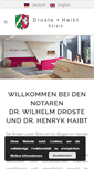 Mobile Screenshot of droste-haibt.de